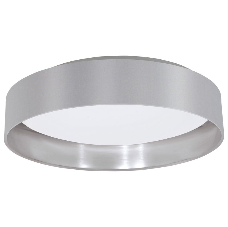 Eglo USA 31623A LED Ceiling Mount, Grey & Silver