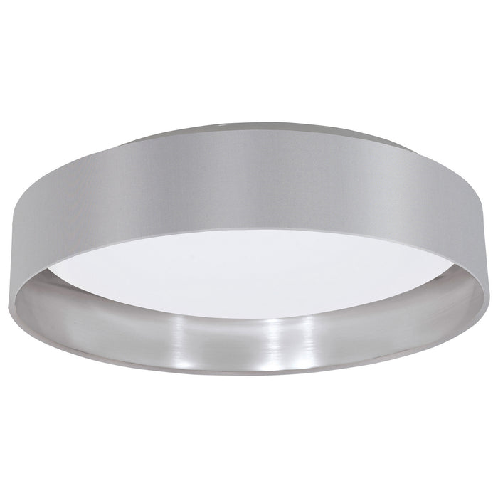 Eglo USA 31623A LED Ceiling Mount, Grey & Silver