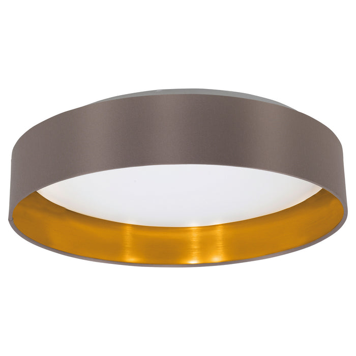 Eglo USA 31625A LED Ceiling Mount, Satin Nickel