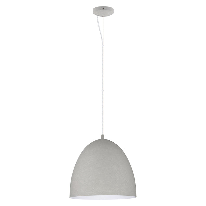 Eglo USA 94354A One Light Pendant, Grey