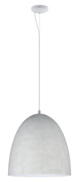 Eglo USA 94355A One Light Pendant, Grey