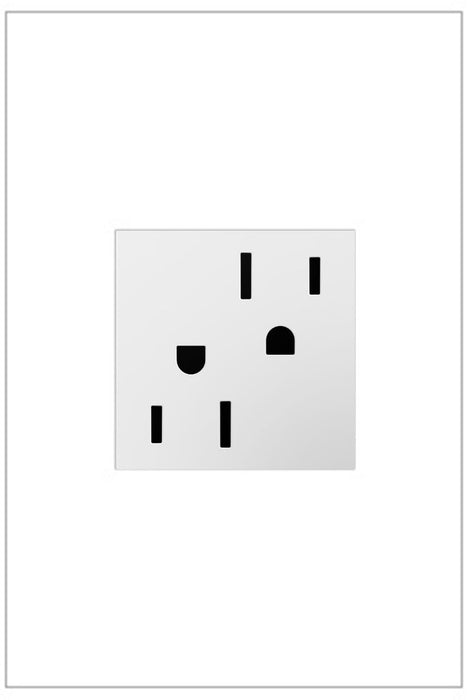 Legrand ARTR152W4 Tamper-Resistant Outlet, White