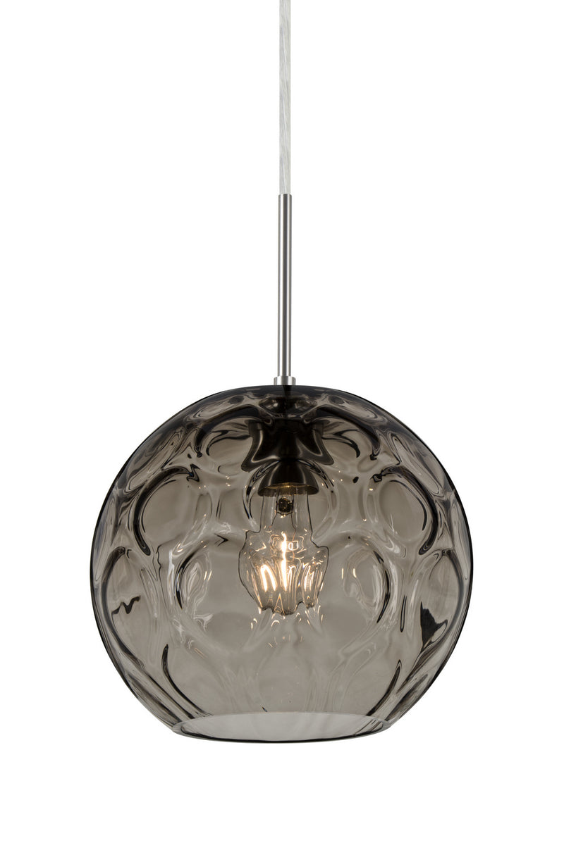 Besa 1JC-BOMYSM-EDIL-SN One Light Pendant, Satin Nickel