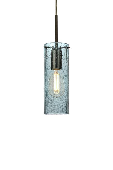 Besa 1JC-JUNI10BL-EDIL-BR One Light Pendant, Bronze