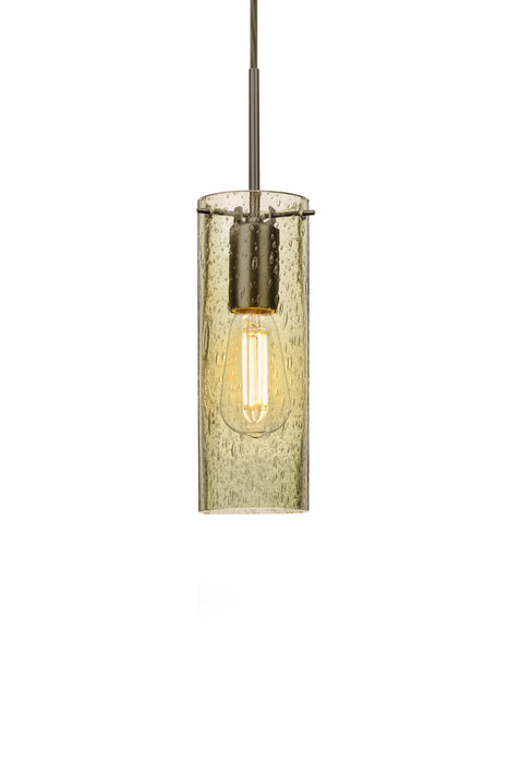 Besa 1JC-JUNI10GD-EDIL-BR One Light Pendant, Bronze