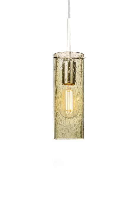 Besa 1JC-JUNI10GD-EDIL-SN One Light Pendant, Satin Nickel