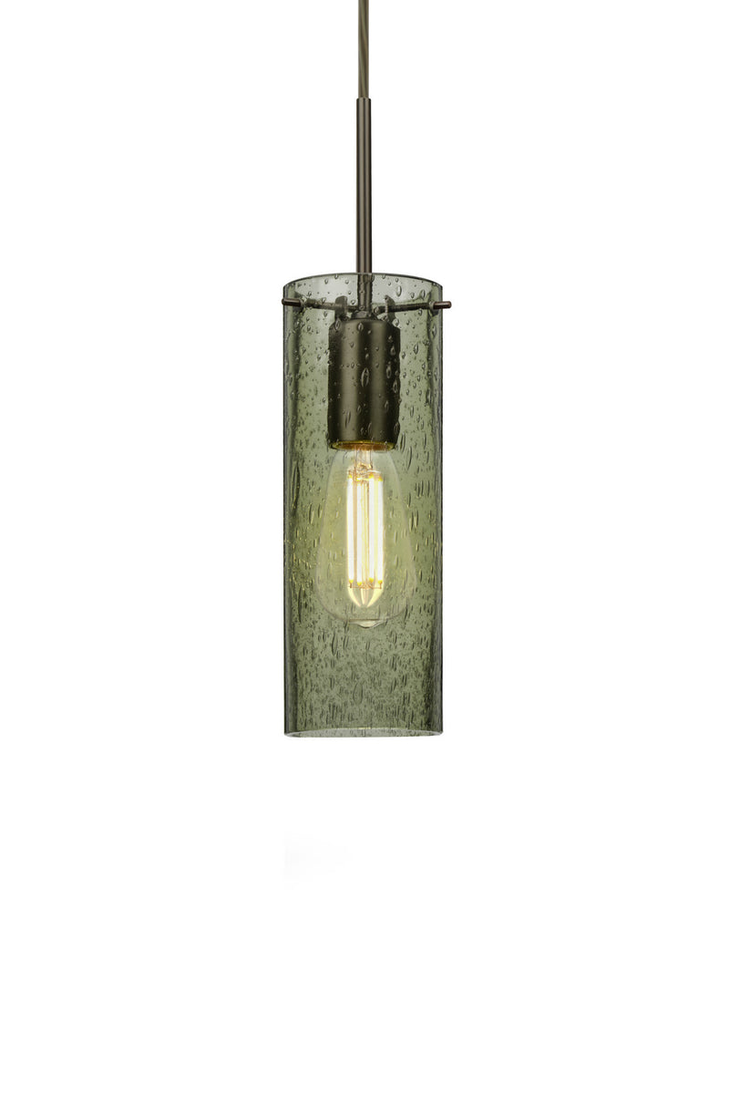Besa 1JC-JUNI10MS-EDIL-BR One Light Pendant, Bronze