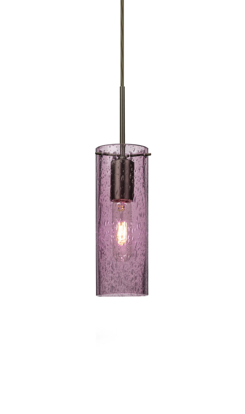 Besa 1JC-JUNI10PL-BR One Light Pendant, Bronze