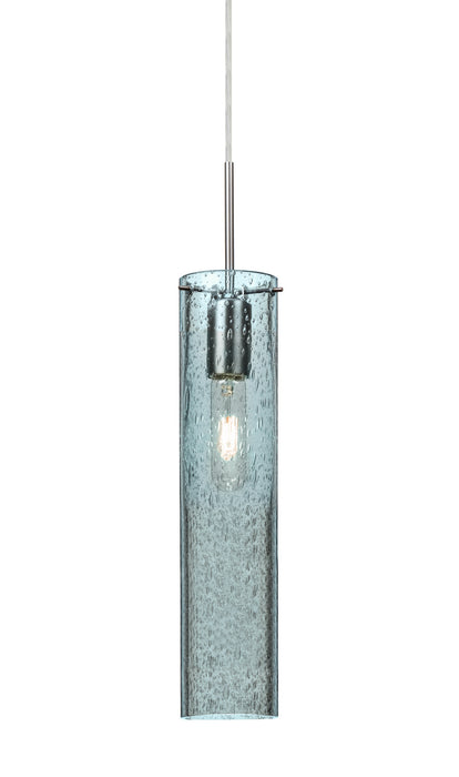 Besa 1JC-JUNI16BL-SN One Light Pendant, Satin Nickel