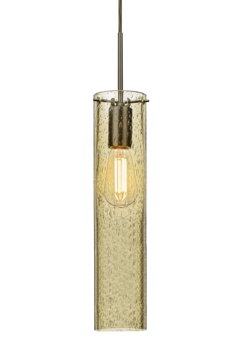 Besa 1JC-JUNI16GD-EDIL-BR One Light Pendant, Bronze