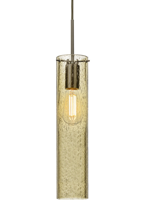 Besa 1JC-JUNI16GD-EDIL-BR One Light Pendant, Bronze