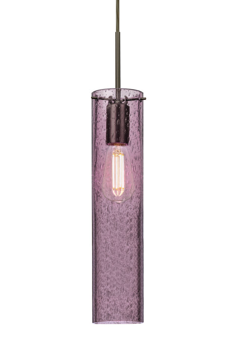 Besa 1JC-JUNI16PL-EDIL-BR One Light Pendant, Bronze