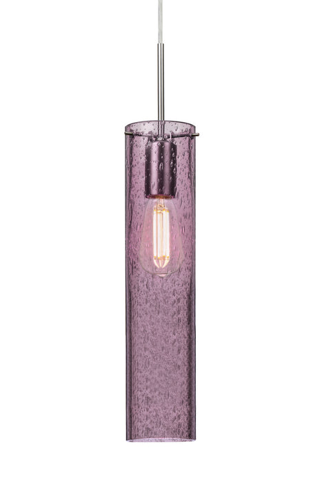 Besa 1JC-JUNI16PL-EDIL-SN One Light Pendant, Satin Nickel