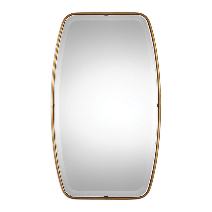 Uttermost 09145 Mirror, Antiqued Gold Leaf