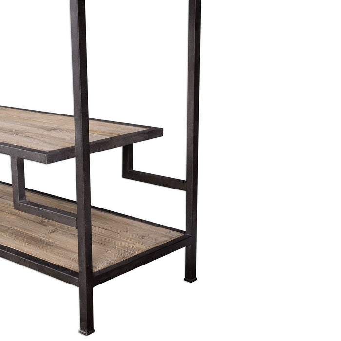 Uttermost 24682 Etagere, Aged Black