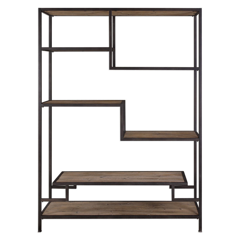 Uttermost 24682 Etagere, Aged Black