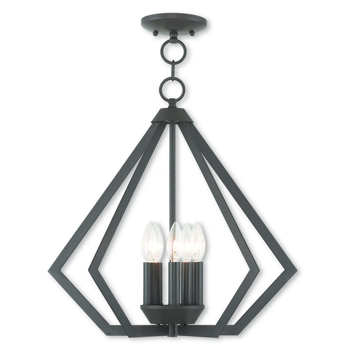 Livex Lighting 40925-07 Five Light Chandelier, Bronze