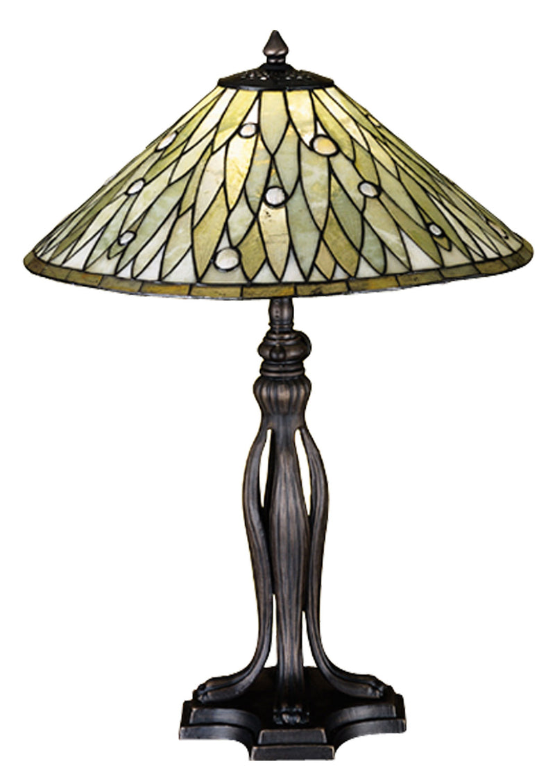 Meyda Tiffany 27578 24" Table Lamp, Sfj Pearl