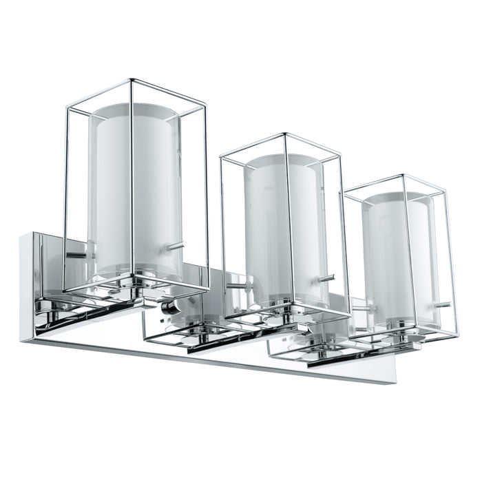 Eglo USA 201641A Three Light Bath/Vanity, Chrome
