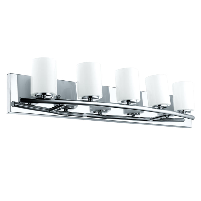 Eglo USA 201714A Five Light Bath/Vanity, Chrome