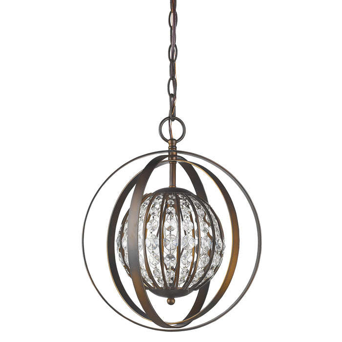 Acclaim Lighting IN11097ORB One Light Pendant, Oil Rubbed Bronze