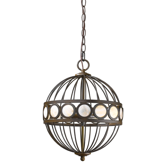 Acclaim Lighting IN11105ORB Three Light Pendant, Oil Rubbed Bronze