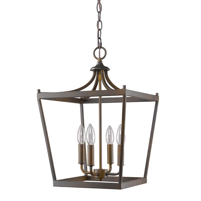 Acclaim Lighting IN11133ORB Four Light Pendant, Oil Rubbed Bronze