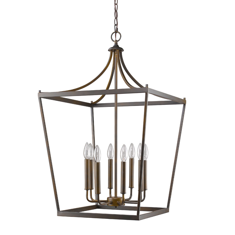Acclaim Lighting IN11135ORB Eight Light Foyer Pendant, Oil Rubbed Bronze