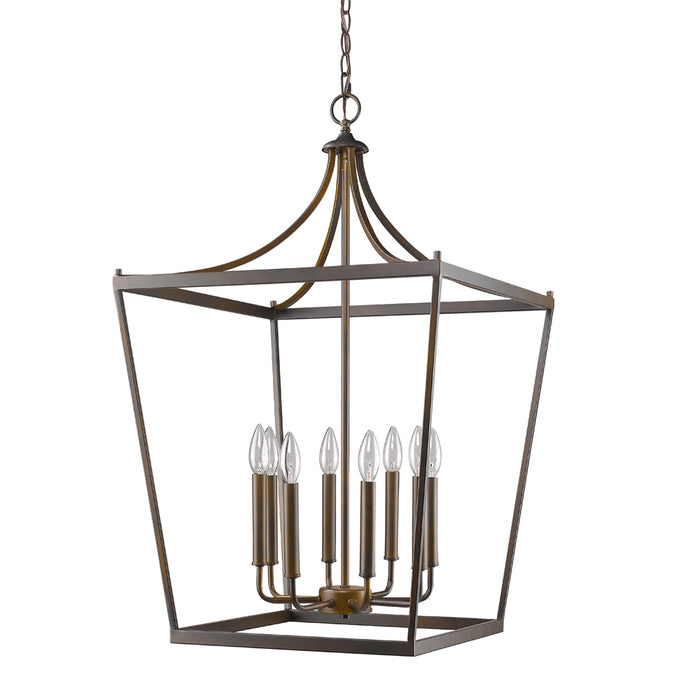 Acclaim Lighting IN11135ORB Eight Light Foyer Pendant, Oil Rubbed Bronze