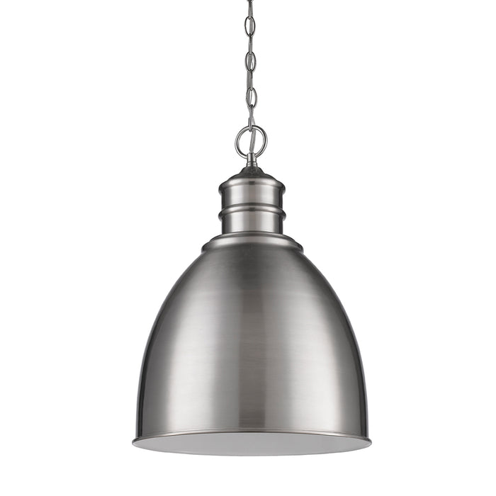 Acclaim Lighting IN11170SN One Light Pendant, Satin Nickel