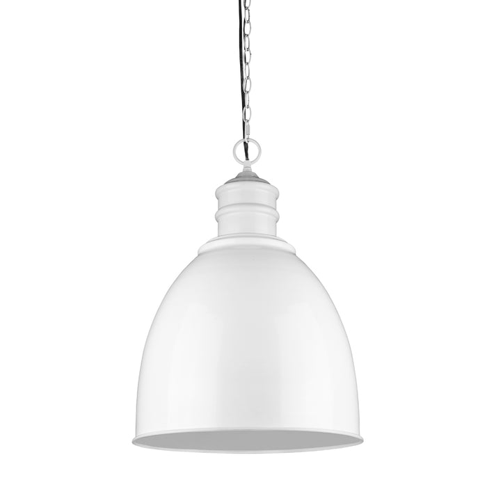Acclaim Lighting IN11170WH One Light Pendant, White