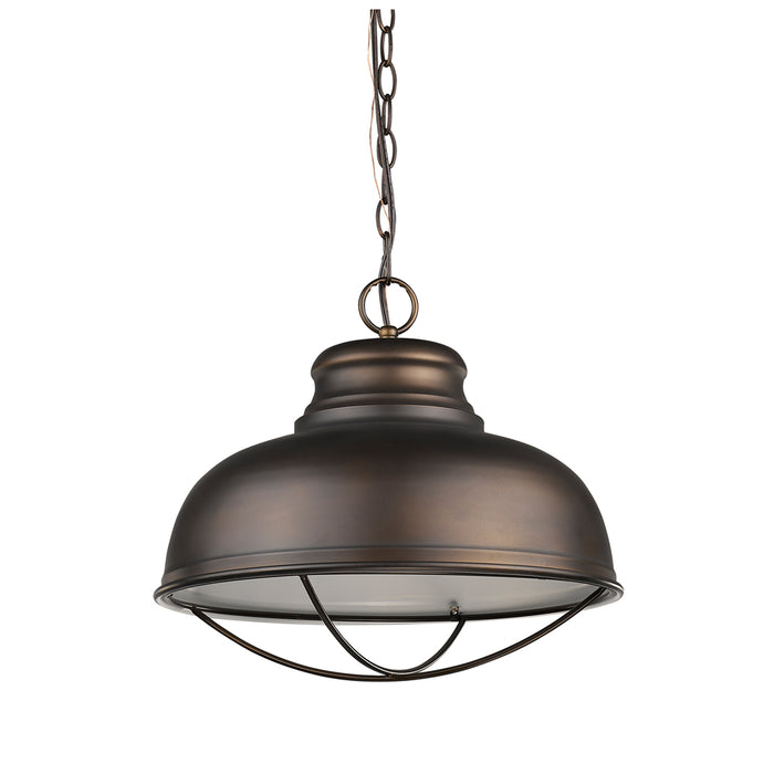 Acclaim Lighting IN11175ORB One Light Pendant, Oil Rubbed Bronze