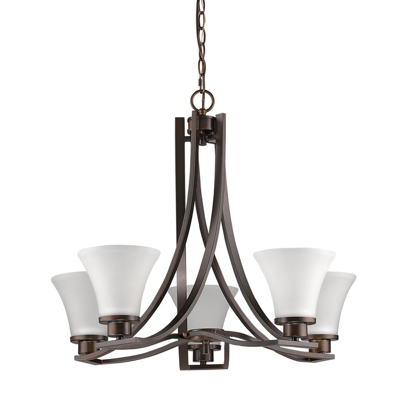 Acclaim Lighting IN11270ORB Five Light Chandelier, Oil Rubbed Bronze