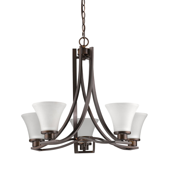 Acclaim Lighting IN11270ORB Five Light Chandelier, Oil Rubbed Bronze