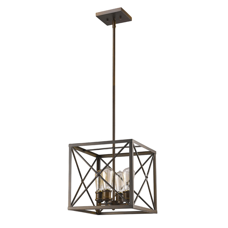 Acclaim Lighting IN21121ORB Four Light Pendant, Oil Rubbed Bronze