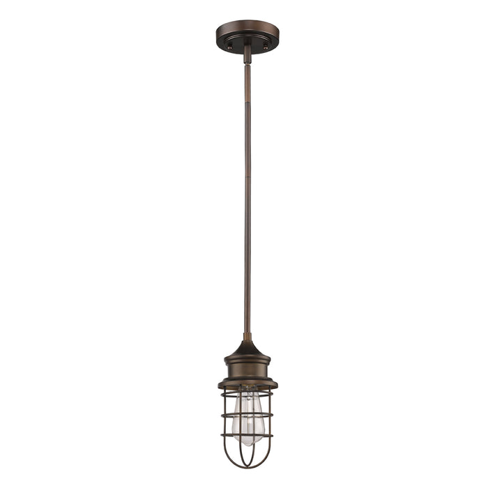 Acclaim Lighting IN21149ORB One Light Pendant, Oil Rubbed Bronze