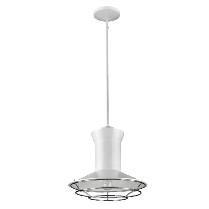 Acclaim Lighting IN21166WH One Light Pendant, White