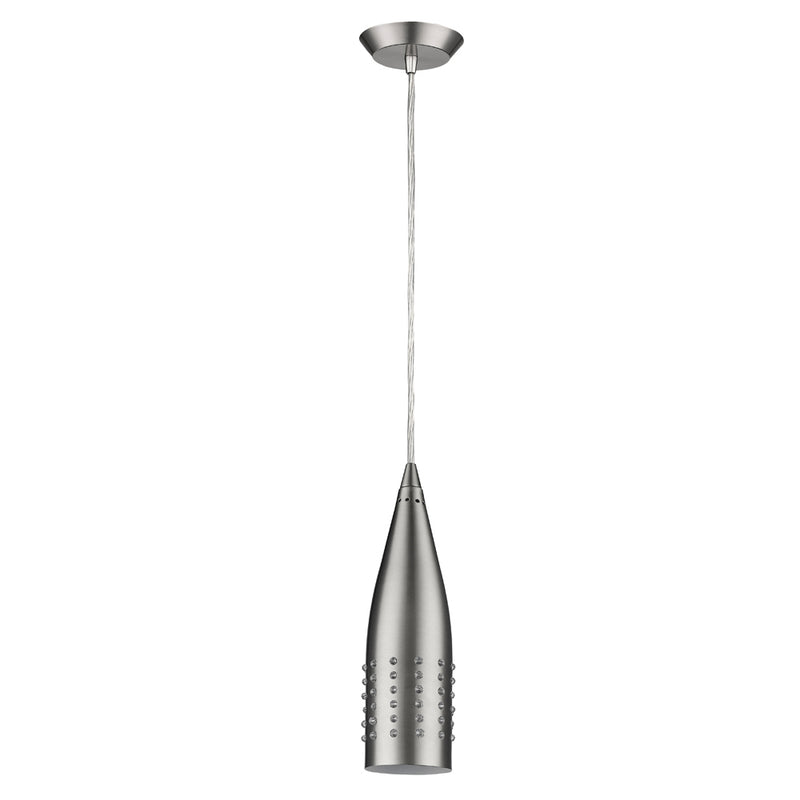 Acclaim Lighting IN31158SN One Light Pendant, Satin Nickel