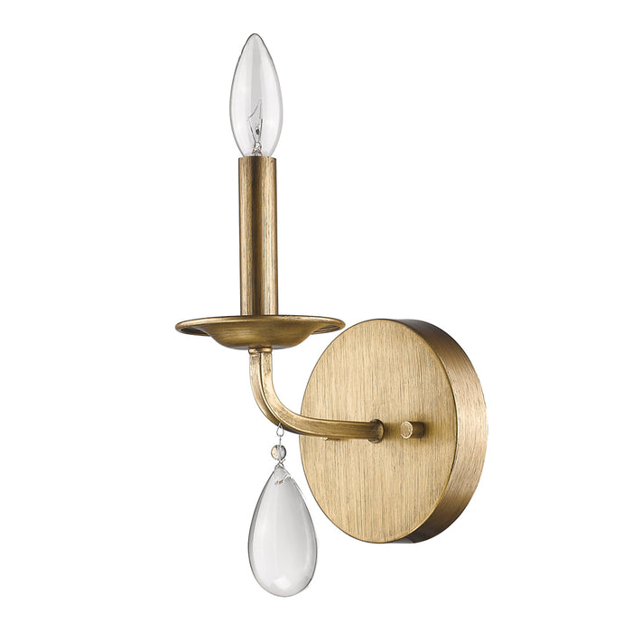 Acclaim Lighting IN41026AG One Light Wall Sconce, Antique Gold