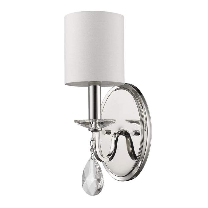 Acclaim Lighting IN41050PN One Light Wall Sconce, Polished Nickel