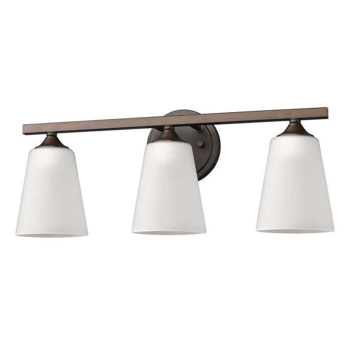 Acclaim Lighting IN41267ORB Three Light Vanity, Oil Rubbed Bronze