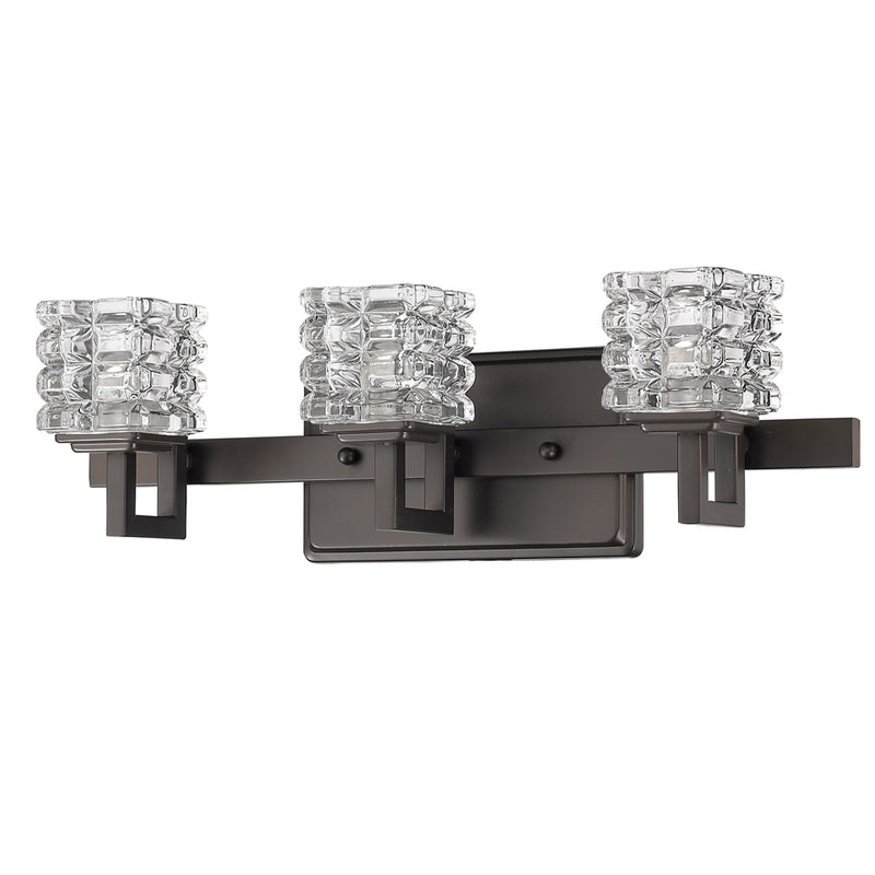 Acclaim Lighting IN41316ORB Three Light Wall Sconce, Oil Rubbed Bronze