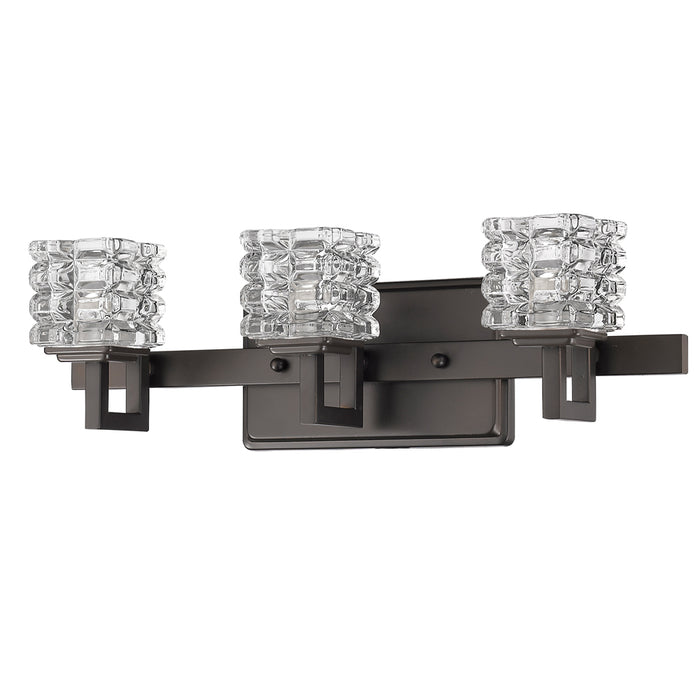 Acclaim Lighting IN41316ORB Three Light Wall Sconce, Oil Rubbed Bronze