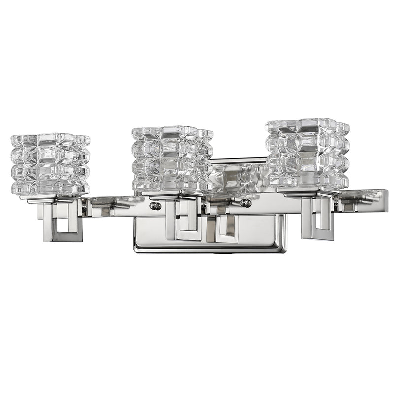 Acclaim Lighting IN41316PN Three Light Wall Sconce, Polished Nickel