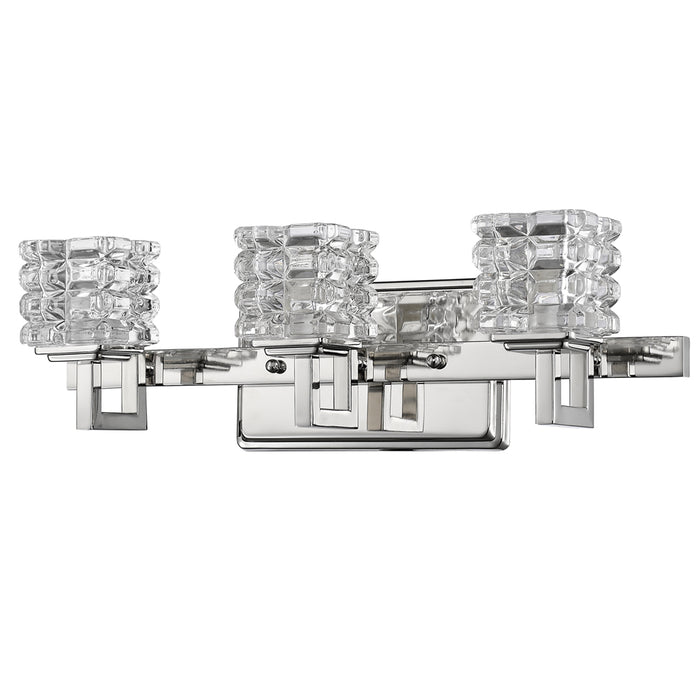 Acclaim Lighting IN41316PN Three Light Wall Sconce, Polished Nickel