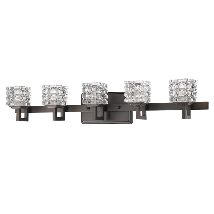 Acclaim Lighting IN41317ORB Five Light Wall Sconce, Oil Rubbed Bronze