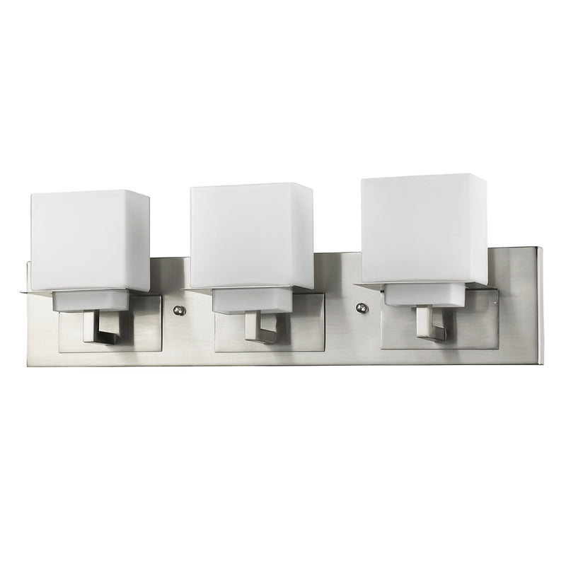 Acclaim Lighting IN41331SN Three Light Vanity, Satin Nickel