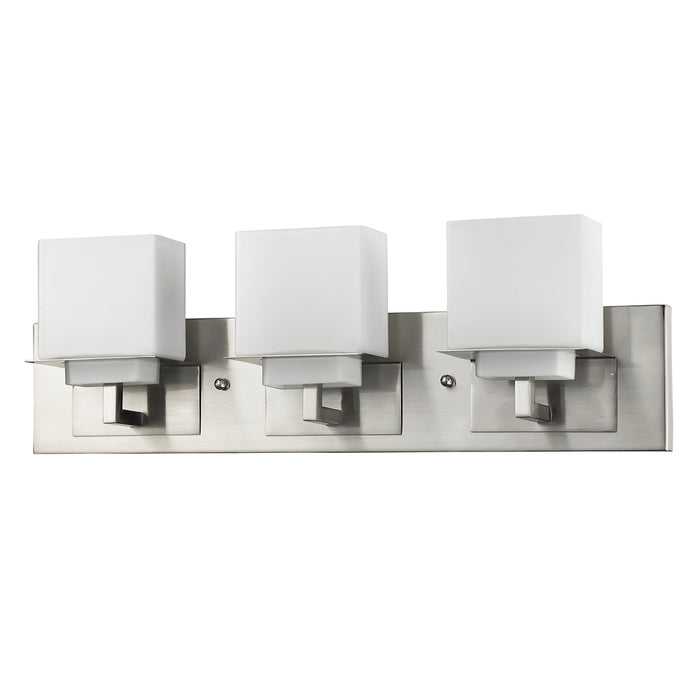 Acclaim Lighting IN41331SN Three Light Vanity, Satin Nickel
