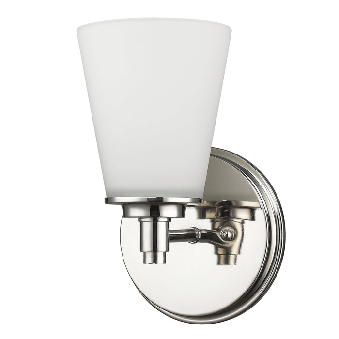 Acclaim Lighting IN41340PN One Light Wall Sconce, Polished Nickel