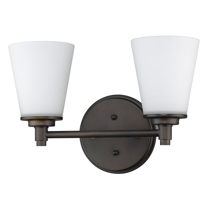 Acclaim Lighting IN41341ORB Two Light Wall Sconce, Oil Rubbed Bronze